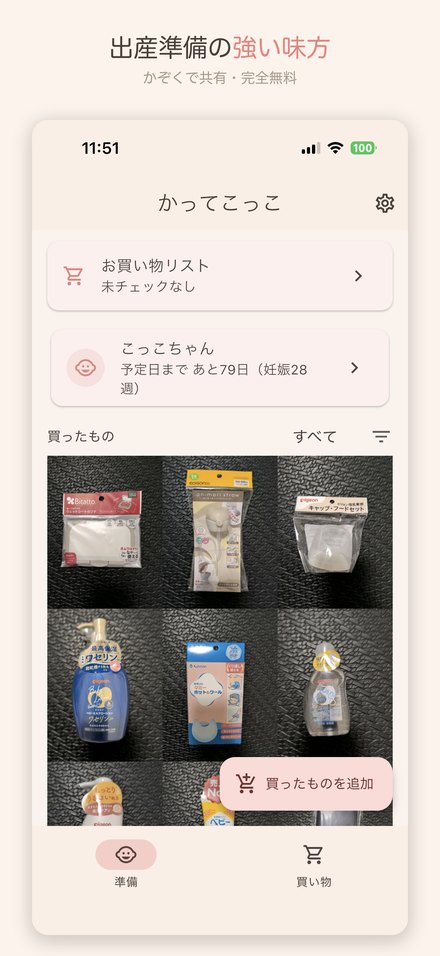 出産準備の強い味方